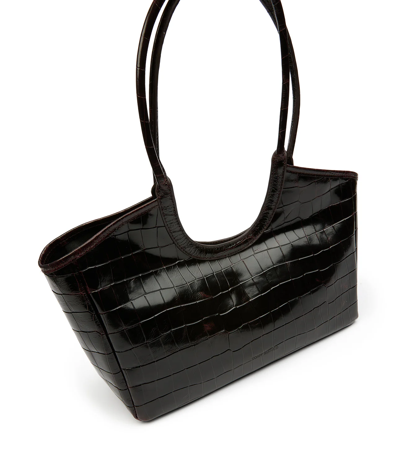 Kiki Burgundy Croc Shine - Image 7