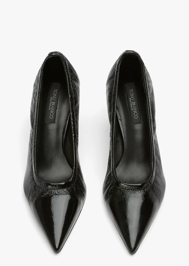 Baker Black Nappa Patent - Image 3