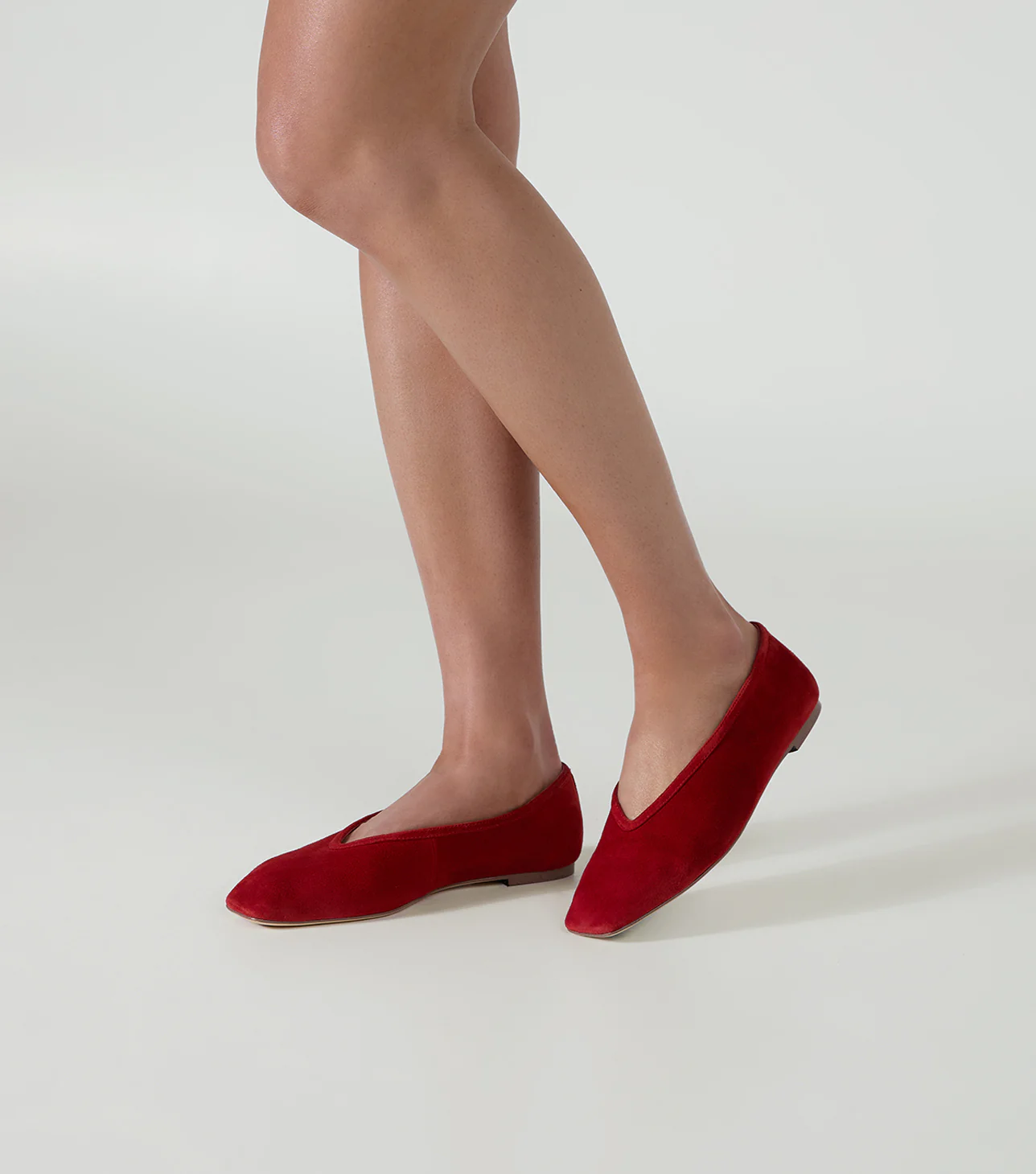 Bianca Red Suede - Image 5