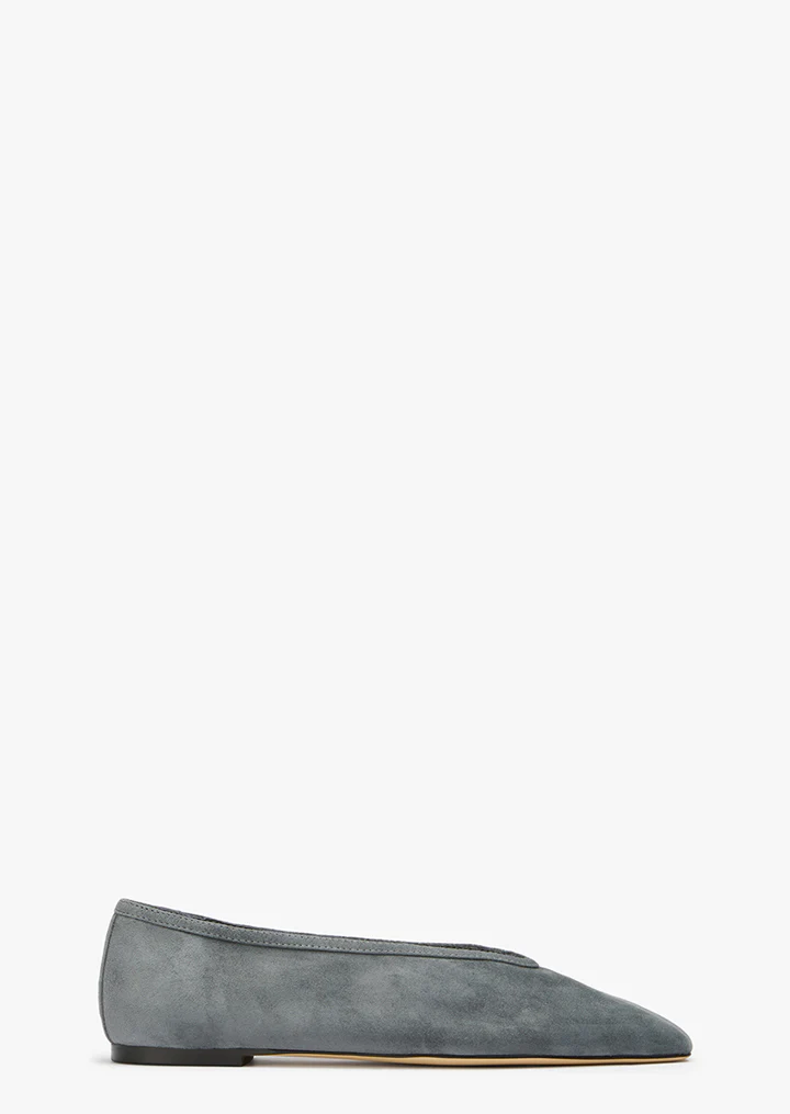 Bianca Steel Suede