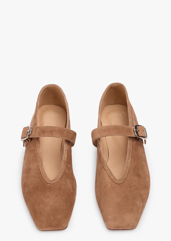 Bobbi Taupe Suede - Image 3