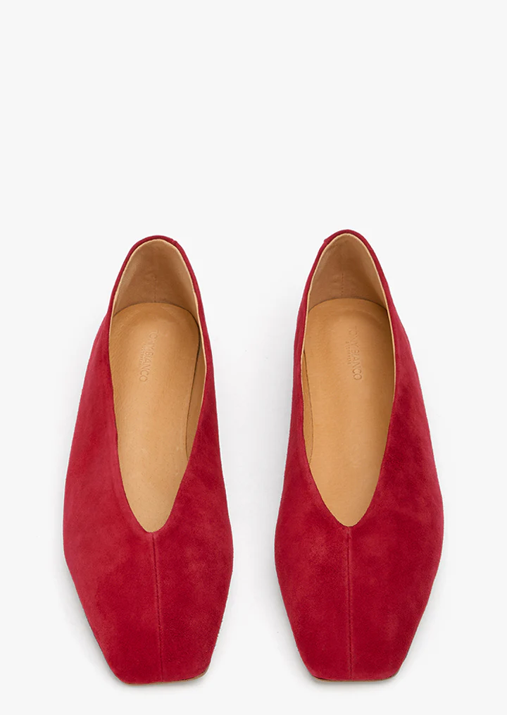 Brash Scarlet Suede - Image 3