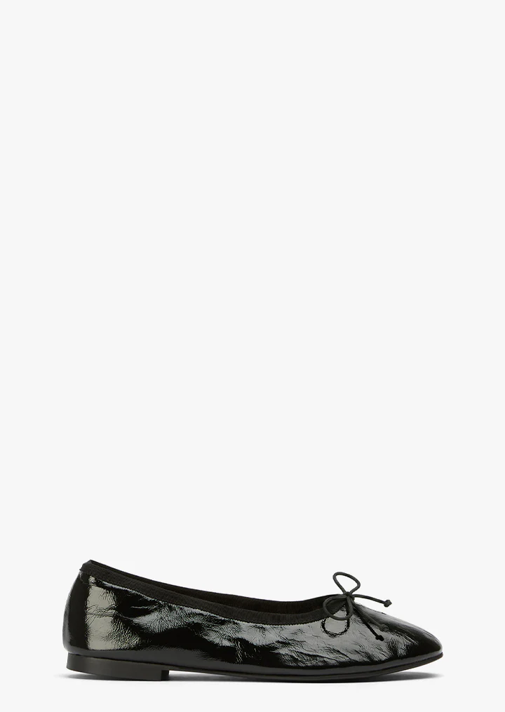 Chelsea Black Nappa Patent