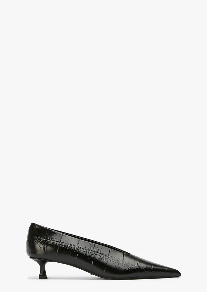 Cherry Black Croco