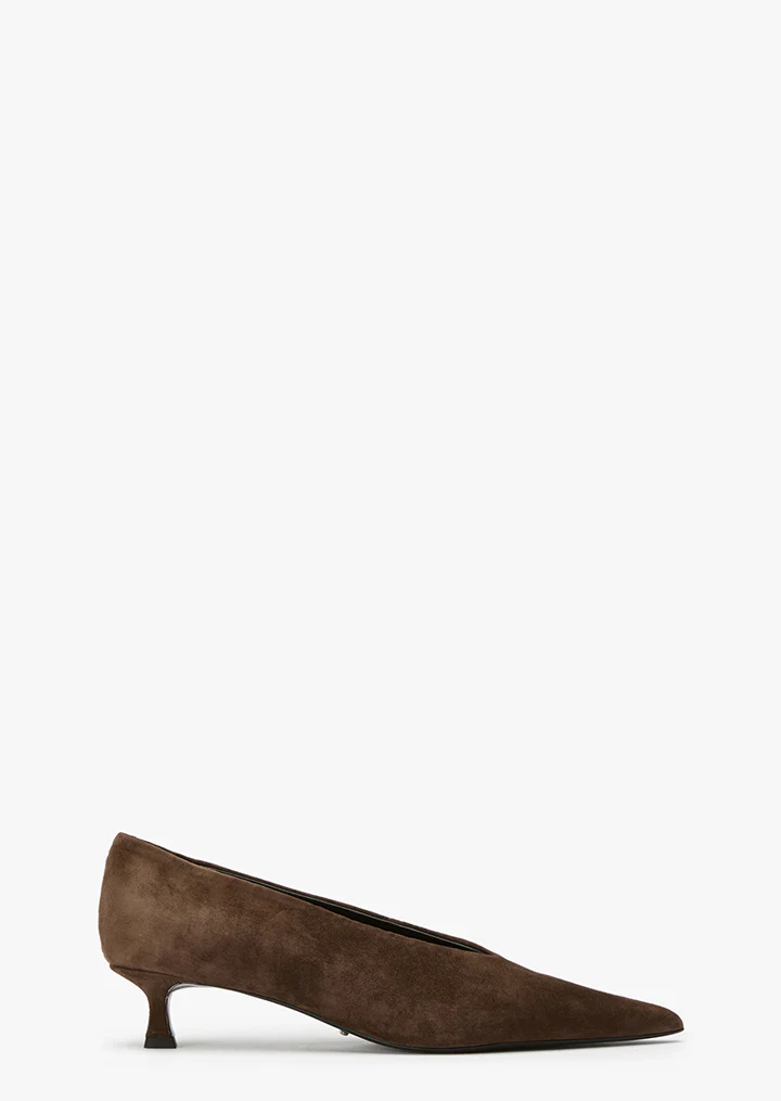 Cherry Espresso Suede