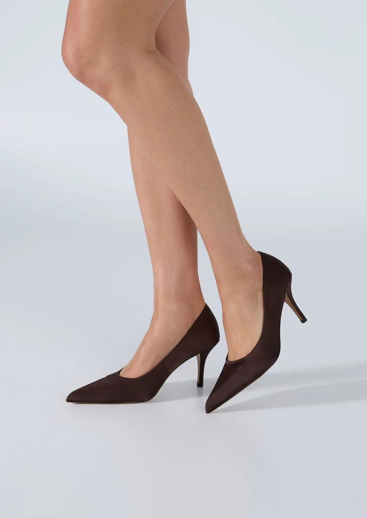 Chloe Choc Satin - Image 2