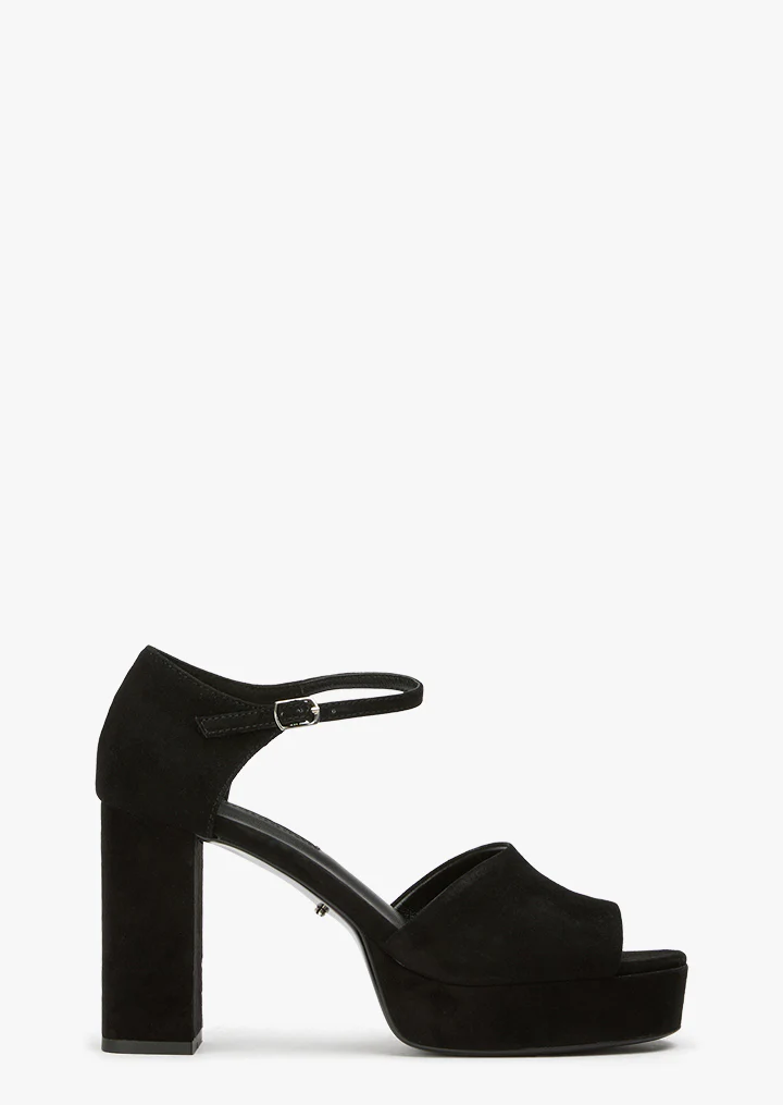 Flash Black Suede