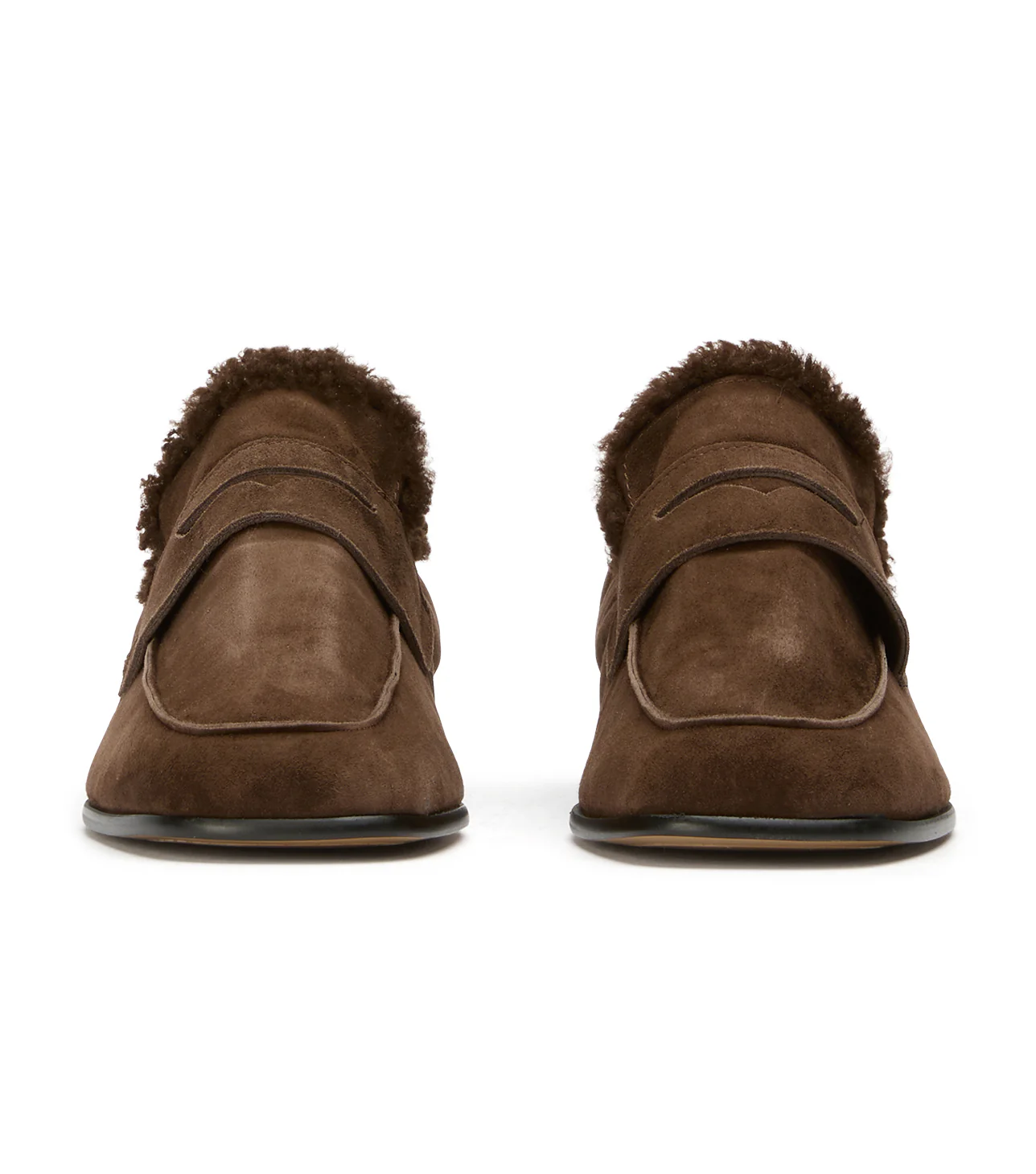 Gloria Espresso Suede/Shearling - Image 7