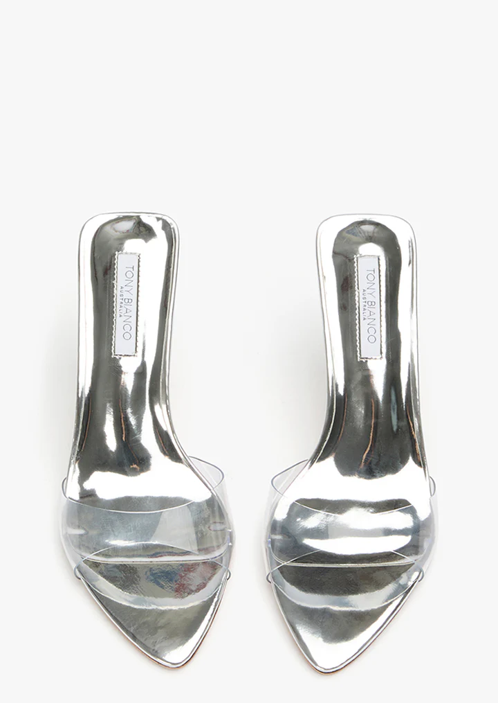 Hallie Clear Vinylite/Silver - Image 3