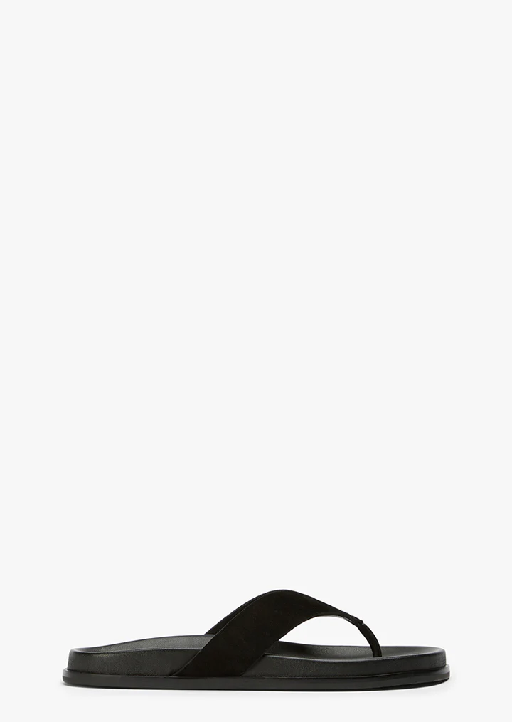 Loop Black Suede