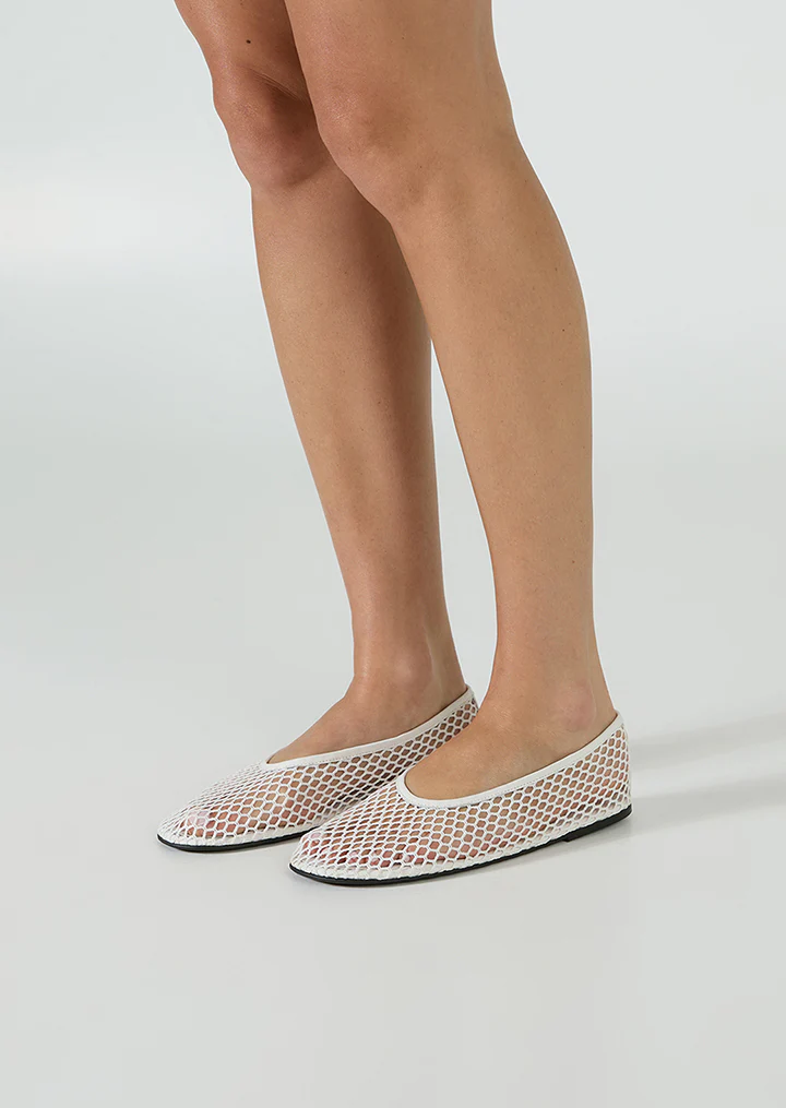 Mazey White Mesh - Image 2