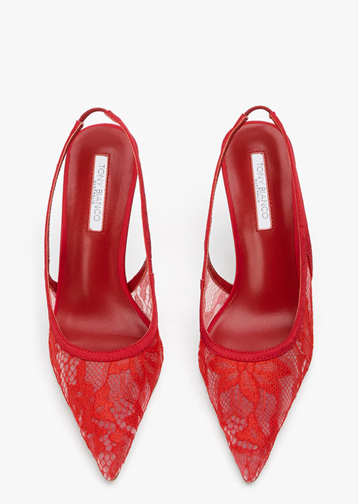 Noni Red Brocade - Image 3