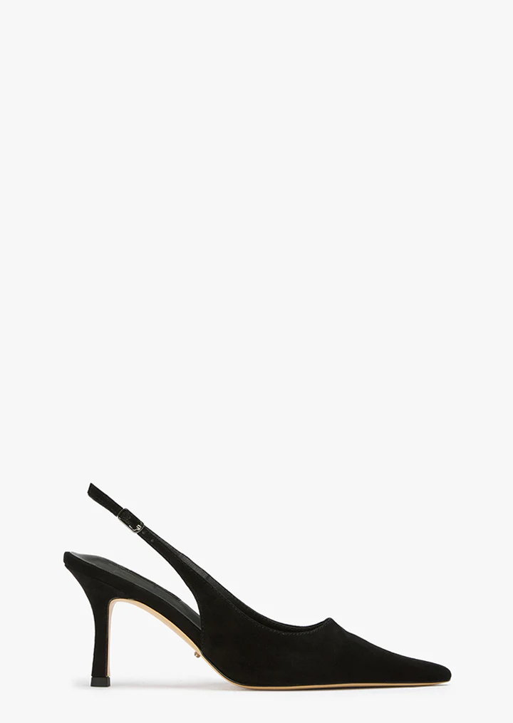 Samar Black Suede