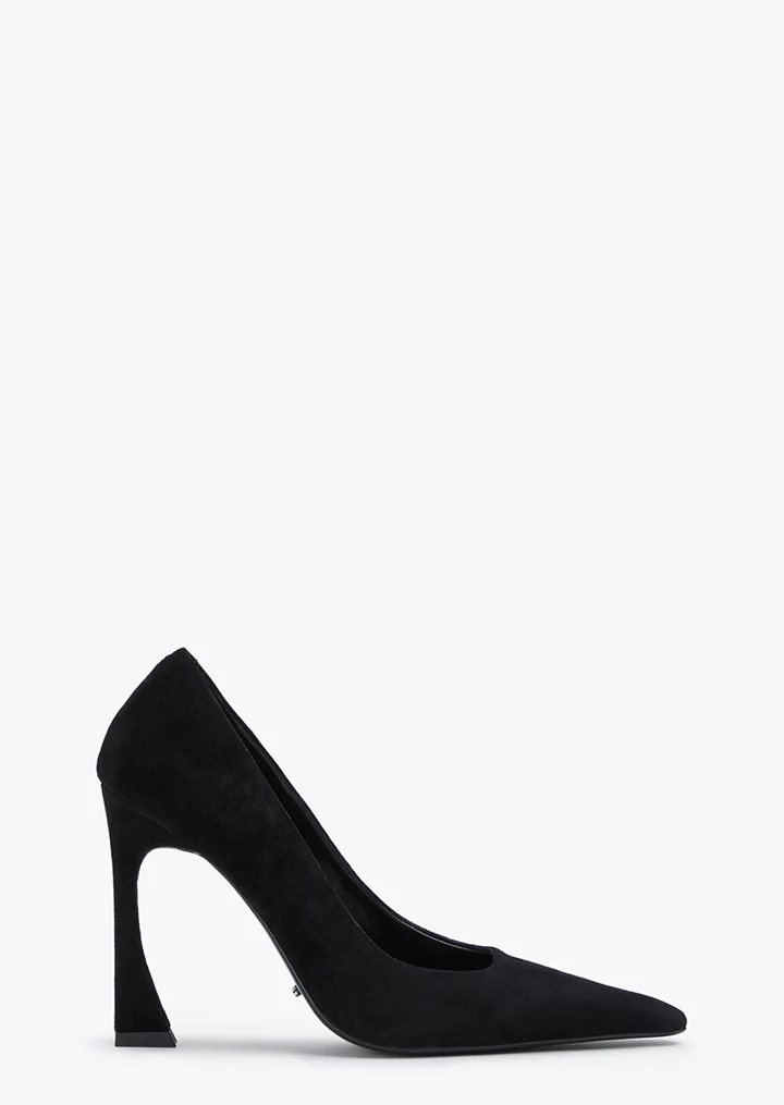 Swish Black Suede